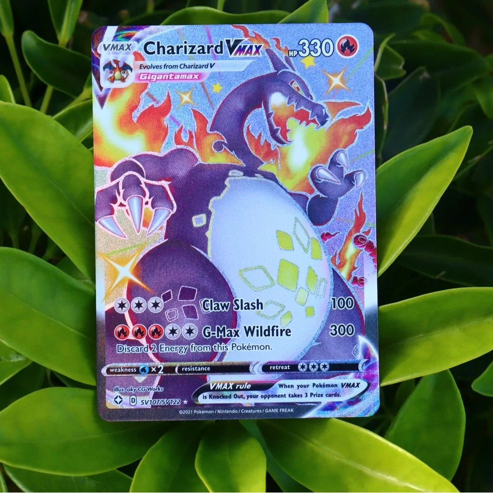 pokemon cards charizard vmax Charizard VMax #SWSH261 Pokemon Promo LP